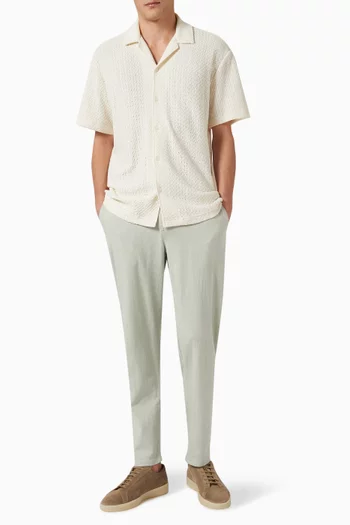 Slimtape Broody Tapered Pants in Cotton-linen