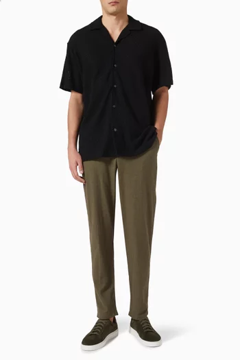 Slimtape Broody Tapered Pants in Cotton-linen