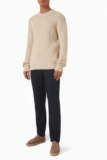 196 Straight-fit Pants in Wool-blend
