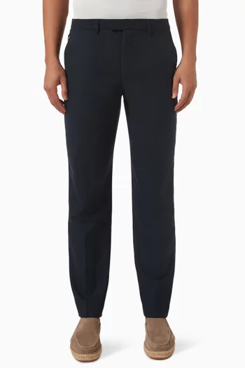 196 Straight-fit Pants in Wool-blend