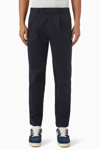 190 Adam Tapered-fit Pants in Organic Cotton-blend