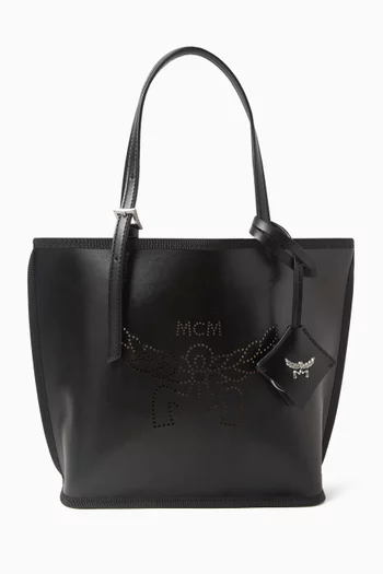 Mini Himmel Shopper Tote Bag in Leather