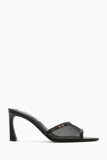 Closed Toe 50 Mules in Mesh