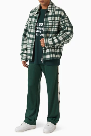 Check Overshirt in Wool