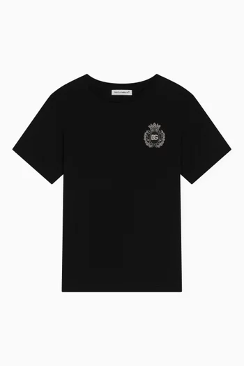 Logo Graphic T-shirt in Cotton