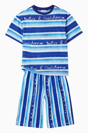 Logo-print T-shirt in Cotton
