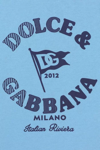 Logo-print T-shirt in Cotton