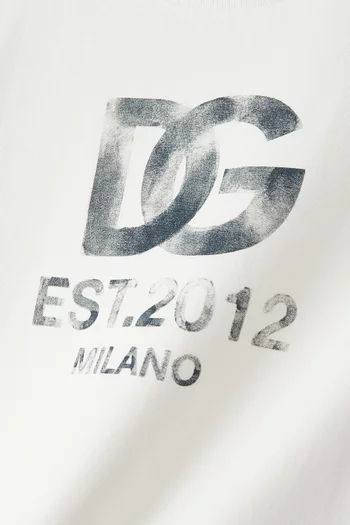 Logo T-shirt in Cotton