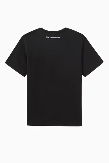 Logo-print T-shirt in Cotton
