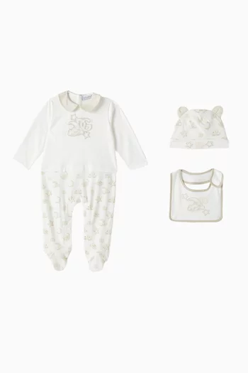 3-piece Gift Set in Cotton Jersey
