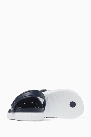 DG-applique Clogs in Rubber