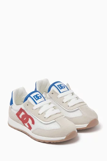 DG Cushion Sneakers in Suede & Mesh