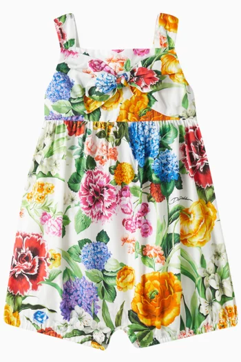 Floral Romper in Cotton