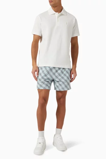 Signature Small Check Swim Shorts