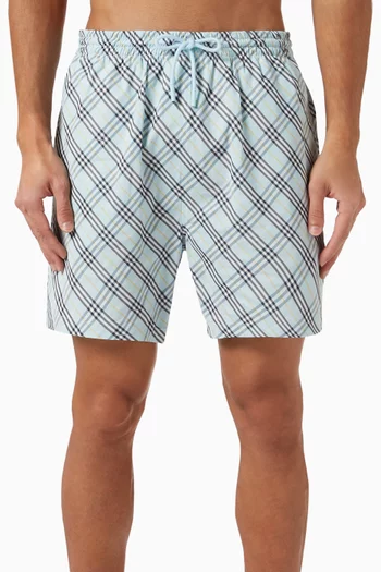 Signature Small Check Swim Shorts