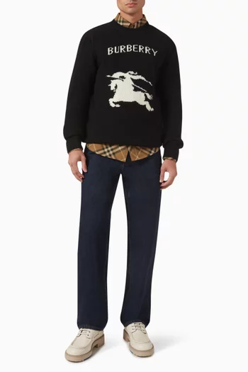 Regular-fit Jeans in Italian Cotton-denim