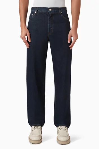 Regular-fit Jeans in Italian Cotton-denim