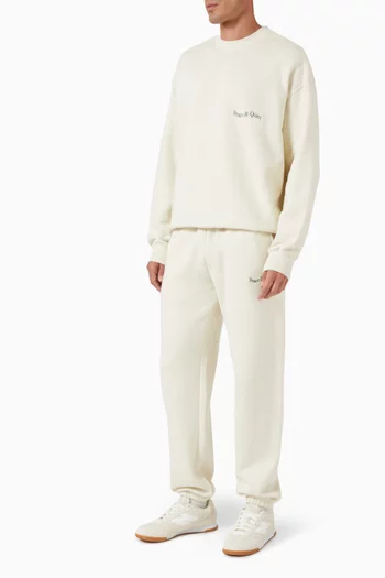 Wordmark Crewneck Sweatshirt in Jersey