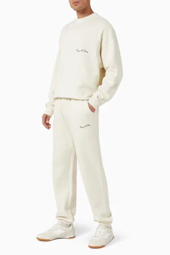 Wordmark Sweatpants in Cotton