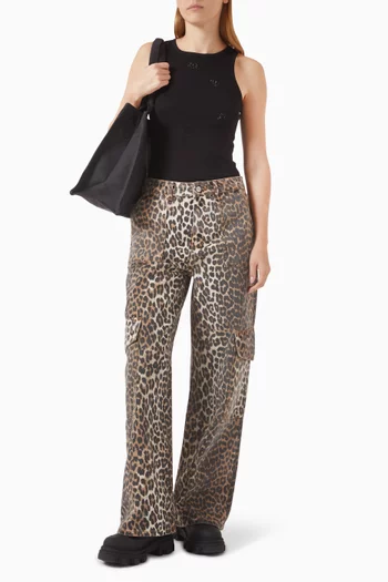 Butterfly Rhinestone Tank Top in Cotton