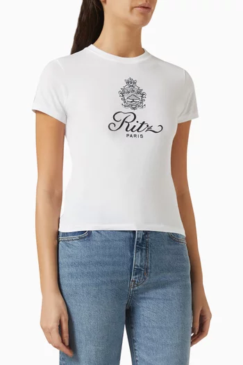 x Ritz Paris Baby T-Shirt in Cotton