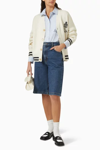Ritz Oversized Shirt in Cotton-blend