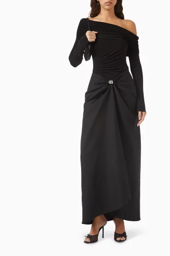 Hari Draped Asymmetric Top