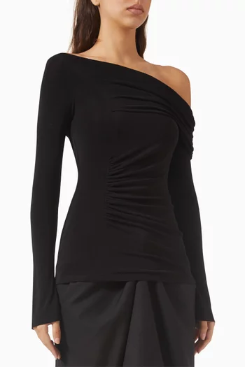 Hari Draped Asymmetric Top