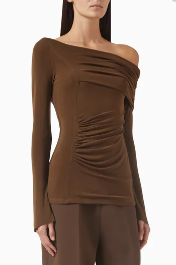 Hari Draped Asymmetric Top
