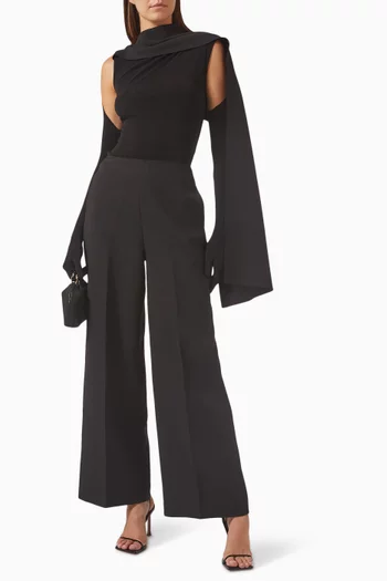 Leca Asymmetric Cape Top