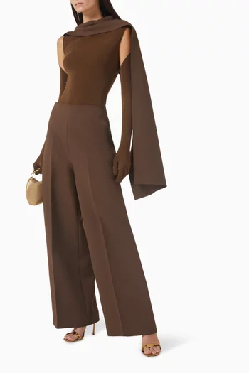 Leca Asymmetric Cape Top