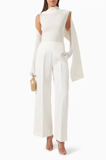 Leca Asymmetric Cape Top