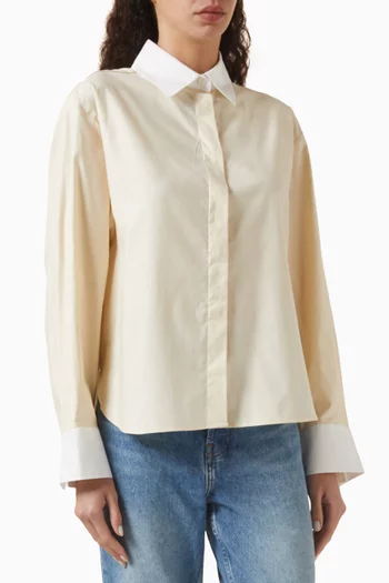 Andy Oversized Shirt in Organic-cotton