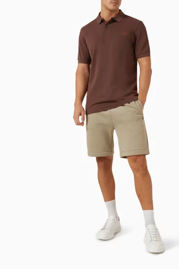 Fred Perry Polo Shirt in Cotton Piqué