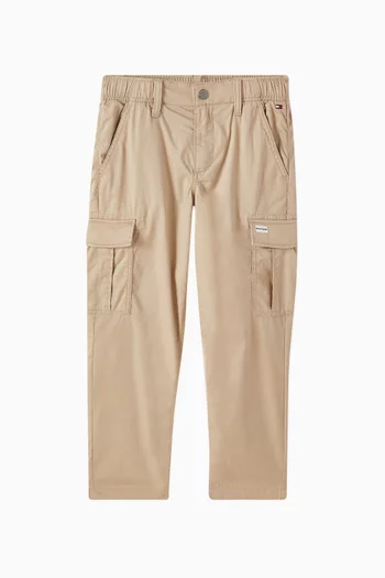 Relaxed-fit Cargo Pants in Cotton