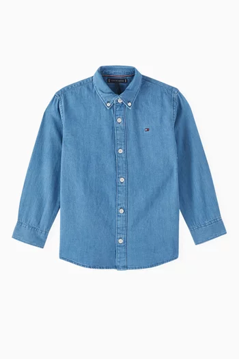 Chambray Shirt in Denim