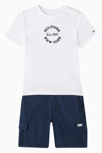 Logo-patch Cargo Shorts