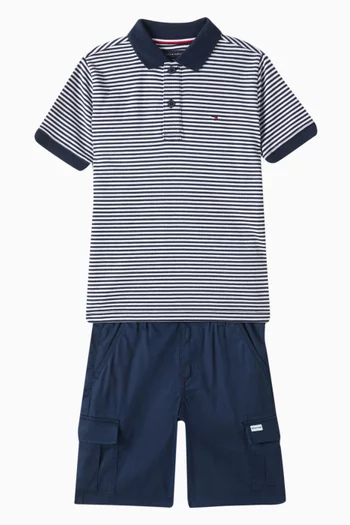 Logo-patch Cargo Shorts