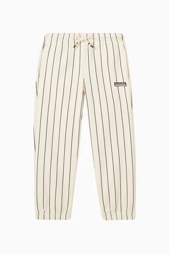 Monotype Striped Sweatpants