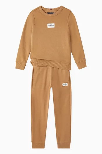 Logo Sweatpants in Cotton