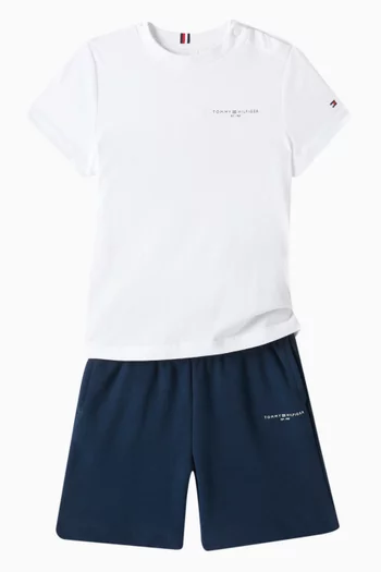 Logo Sweat Shorts in Cotton-blend