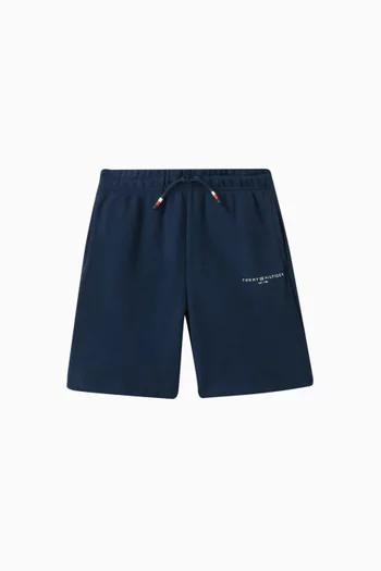 Logo Sweatshorts in Cotton