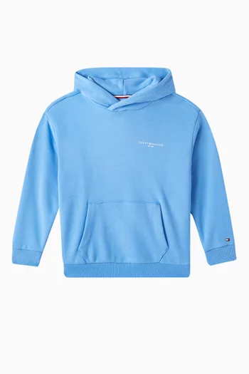 Signature Tape Logo Hoodie