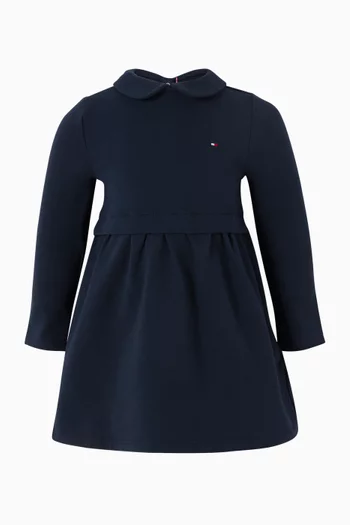 Flared Dress in Organic Cotton