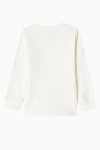 Quinn Long-sleeved T-shirt in Cotton