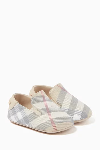 Marple Checked Ballet Flats