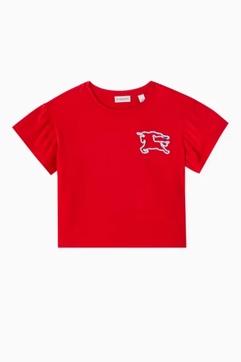 Rope Equestrian Knight T-shirt in Cotton