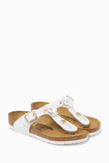 Gizeh Flower Sandals in Birko-Flor®
