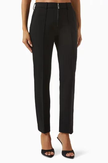 Slim-fit Zip Pants