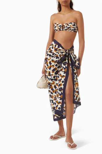 Embrun Sarong in Silk-cotton